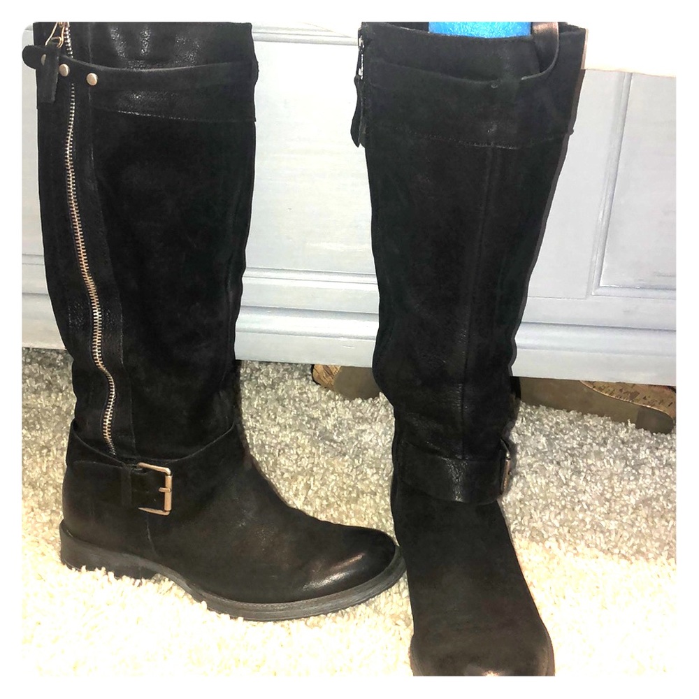 Black Biker MizMooz Boots